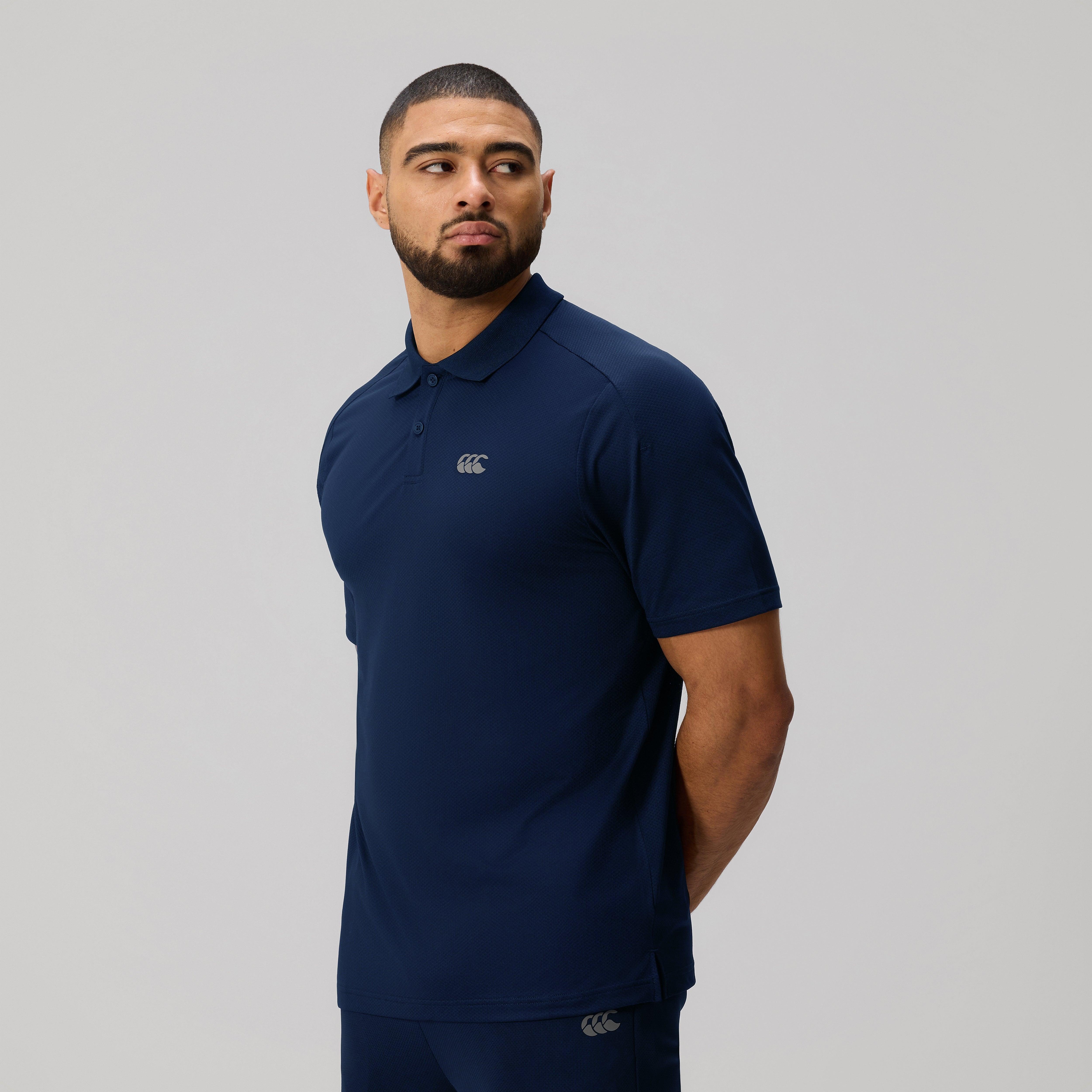 canterbury-mens-tempo-polo-shirt-navy image 5