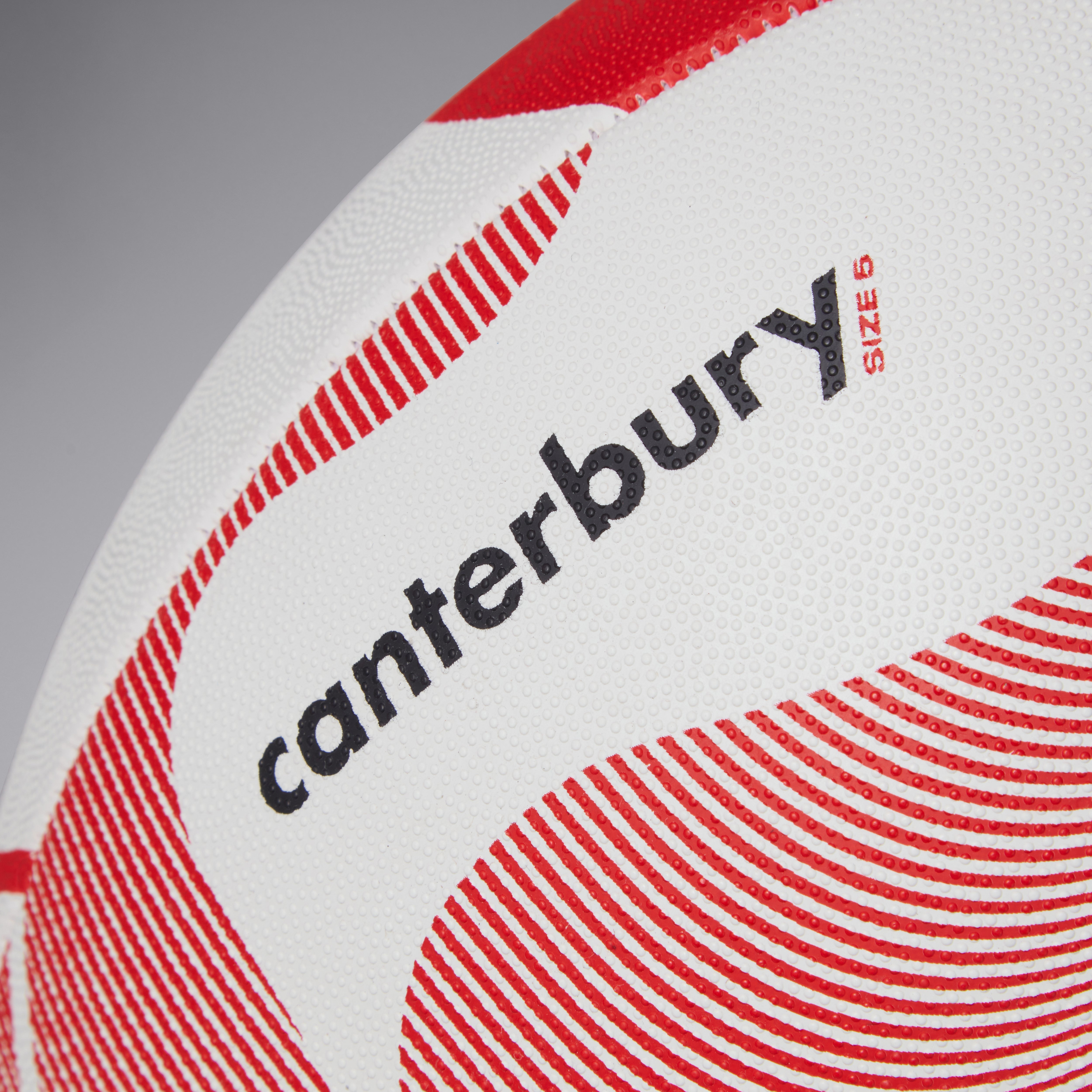 canterbury-thrillseeker-bal-n-de-rugby-rojo-blanco-entrenamiento-adulto-unisex image 2