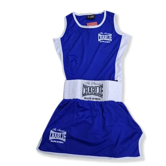 charlie-boxing-set-amateur-mujer-x-camiseta-de-tirantes-y-falda-pantal-n-para-bo image 1