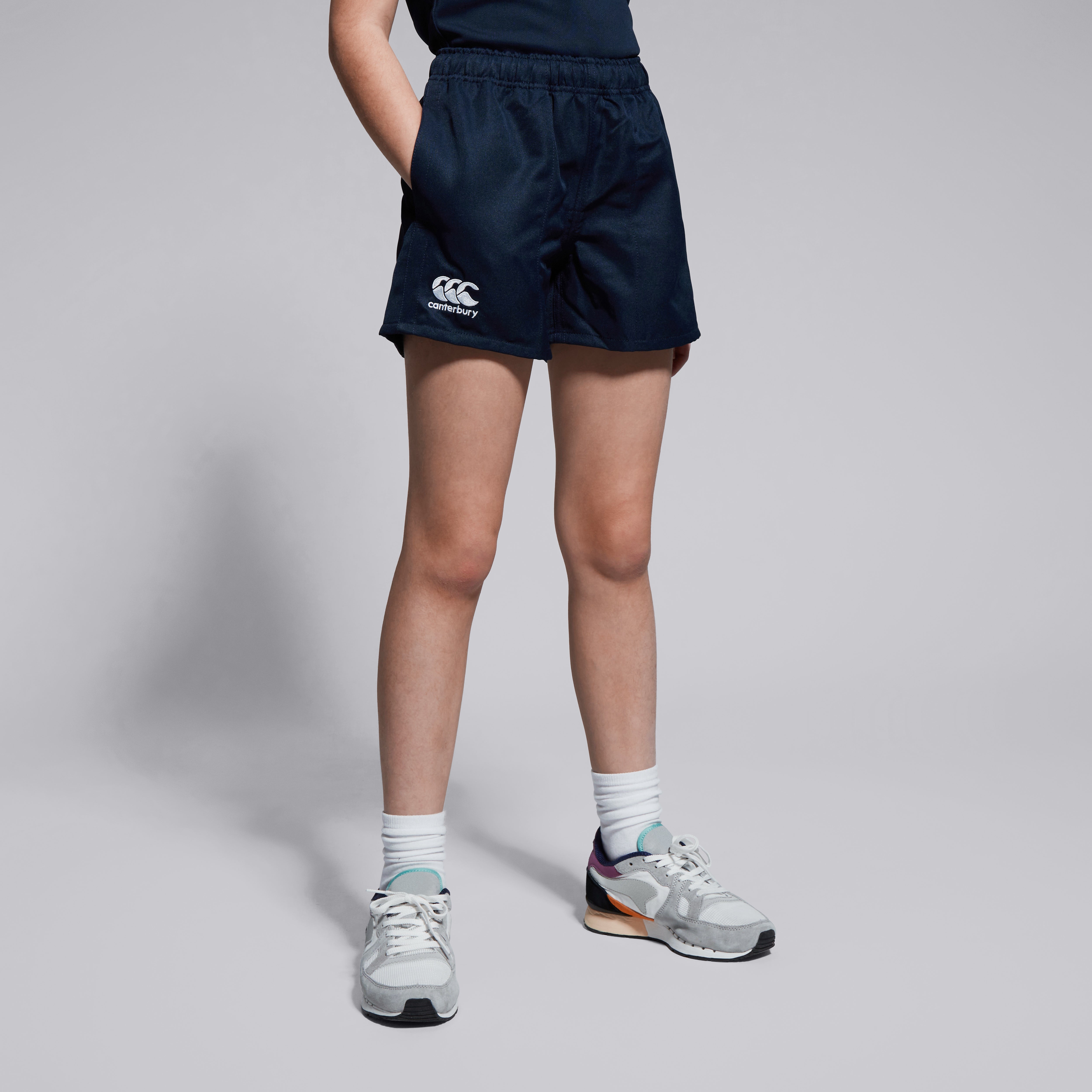 canterbury-professional-polyester-short-junior-unisex-azul-marino image 2