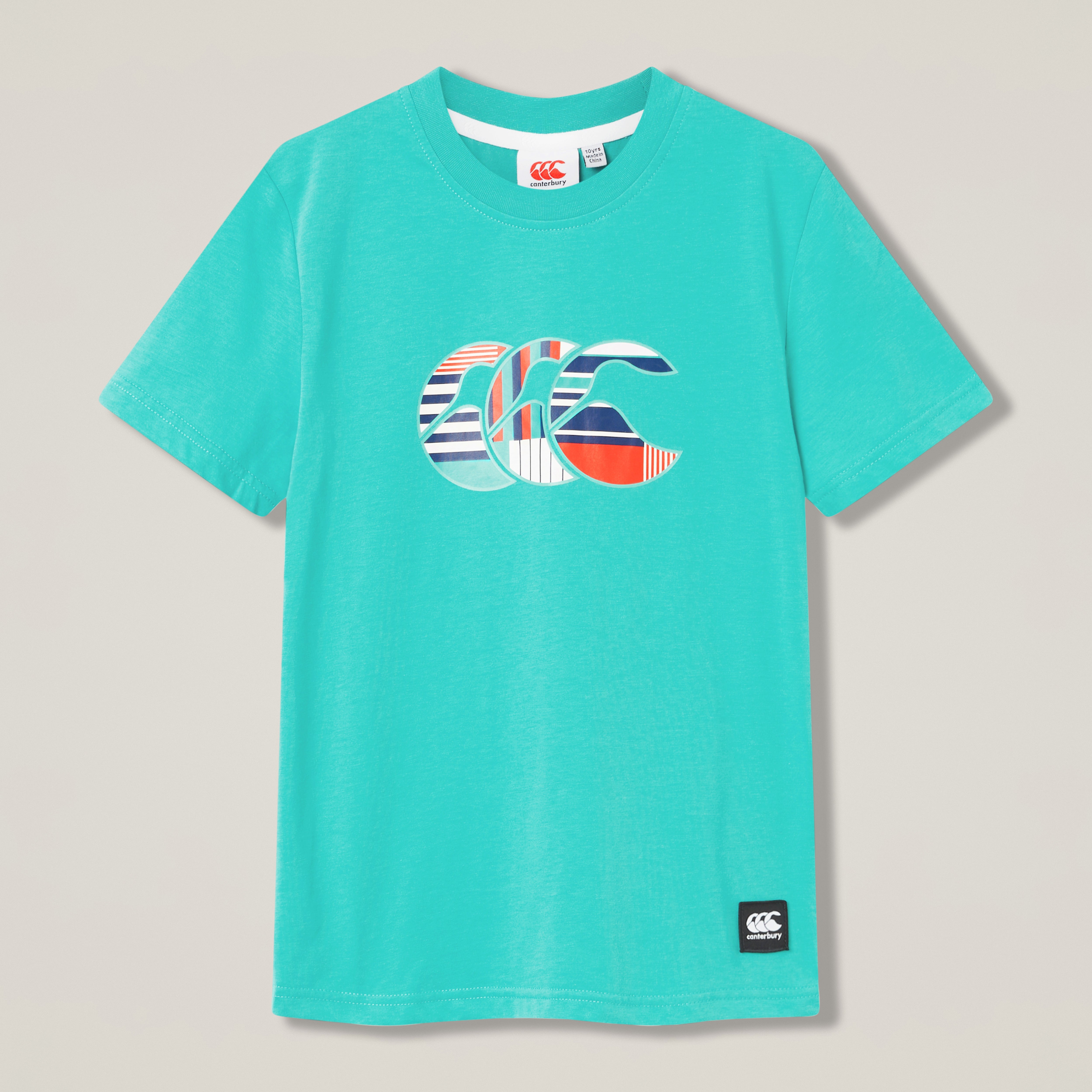 canterbury-uglies-logo-t-shirt-kids-camiseta-turquesa-de-manga-corta image 1