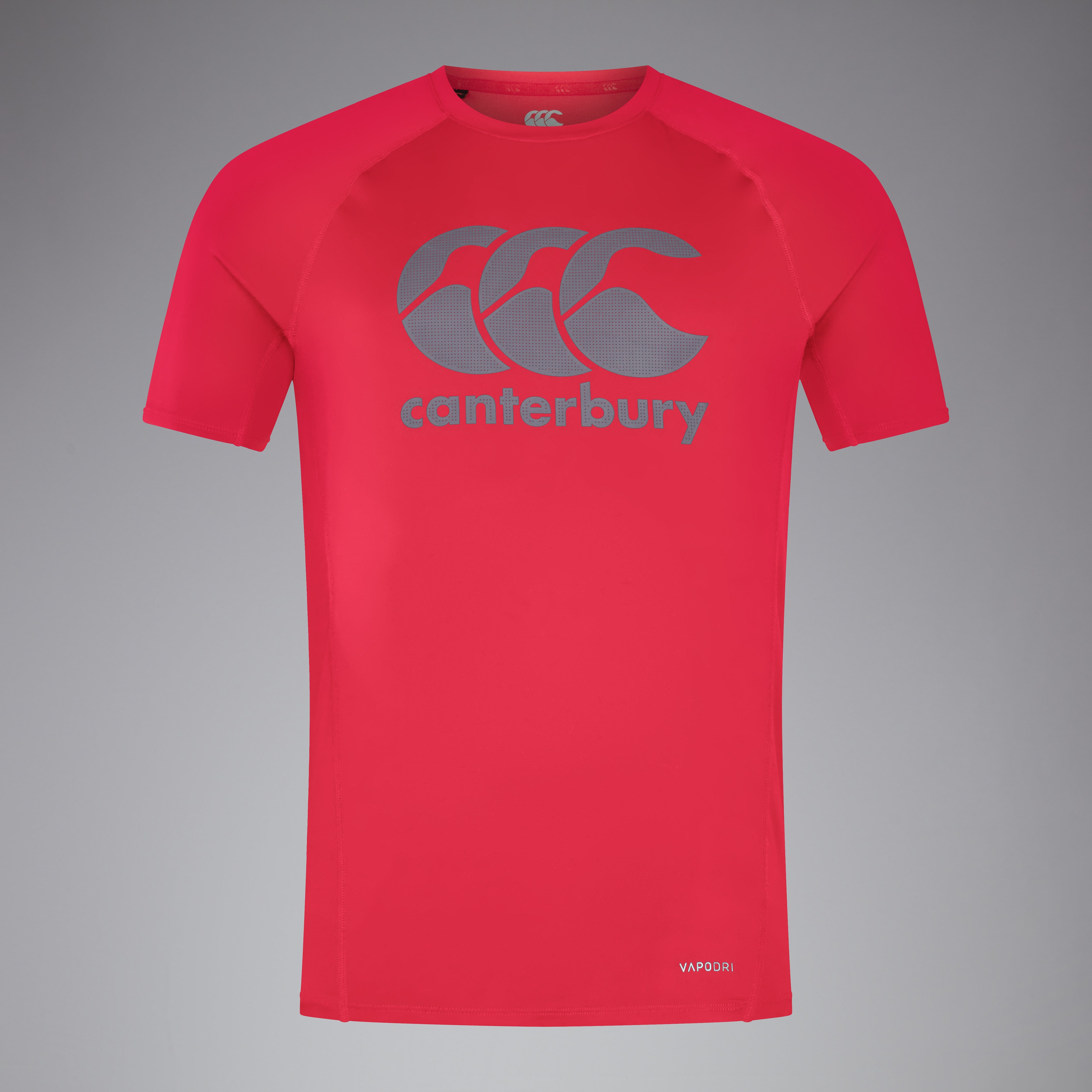 canterbury-mens-large-logo-superlight-tee-red image 1