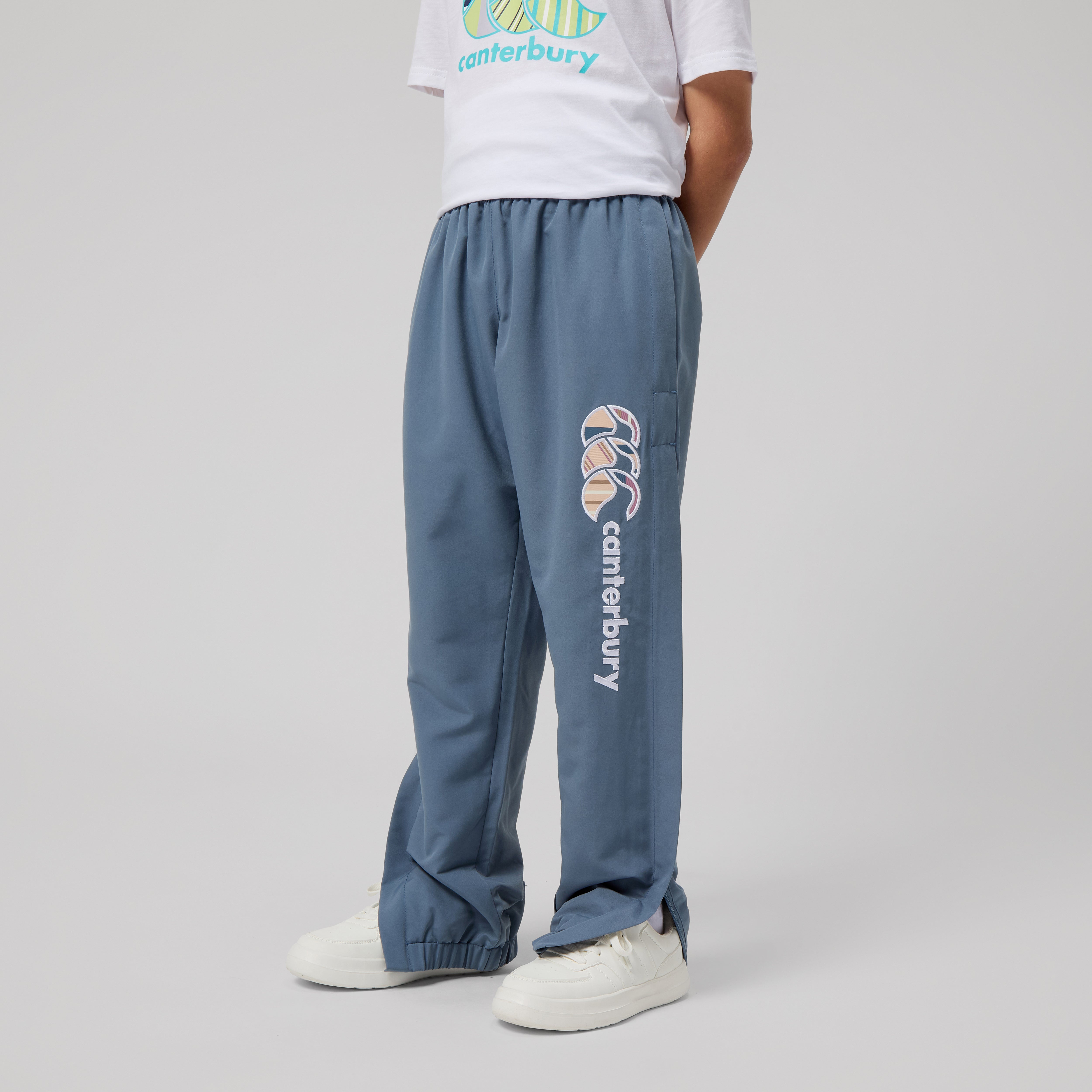 canterbury-uglies-stadium-pant-kids-pantal-n-de-ch-ndal-gris-con-pu-os-el-sticos image 2