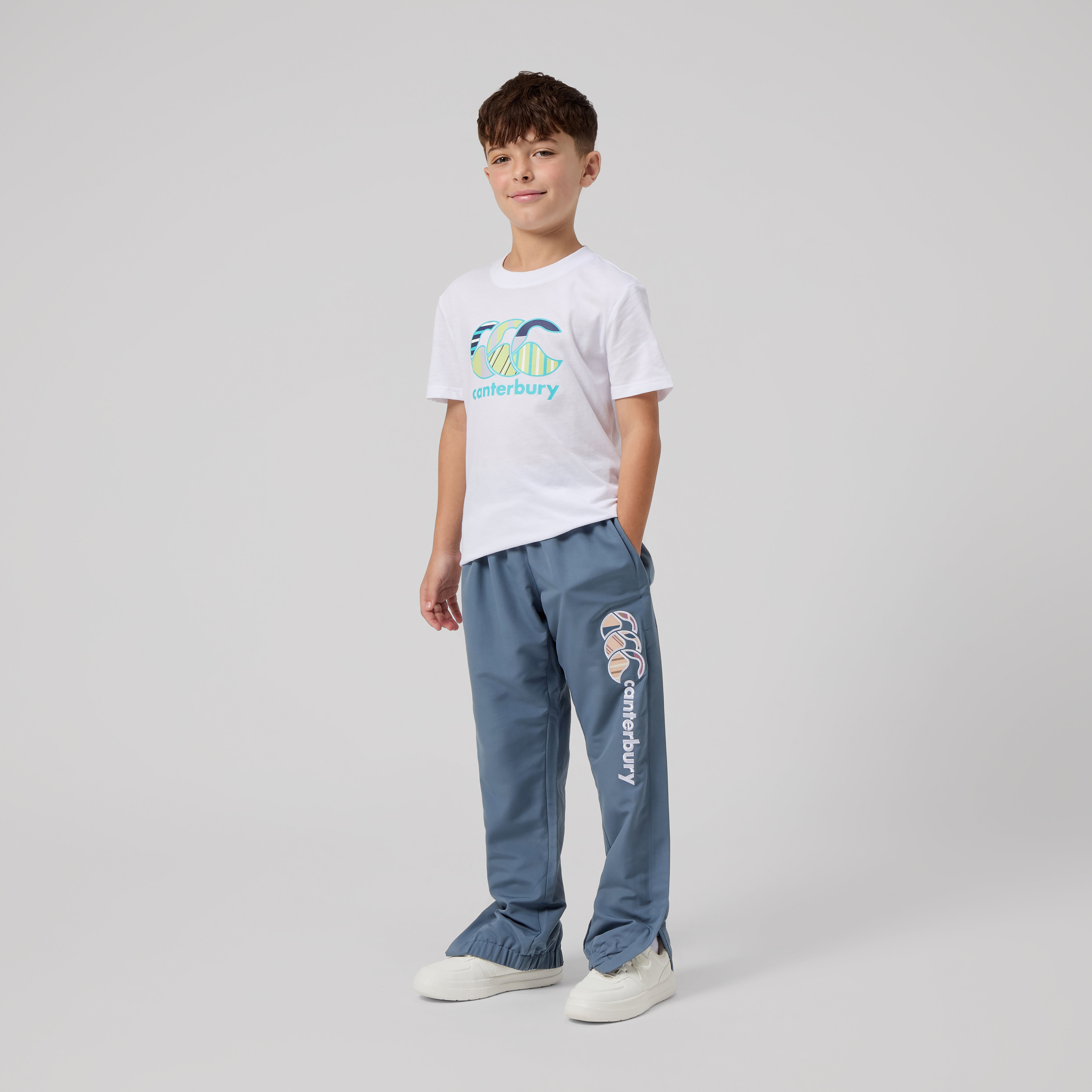canterbury-uglies-stadium-pant-kids-pantal-n-de-ch-ndal-gris-con-pu-os-el-sticos image 1
