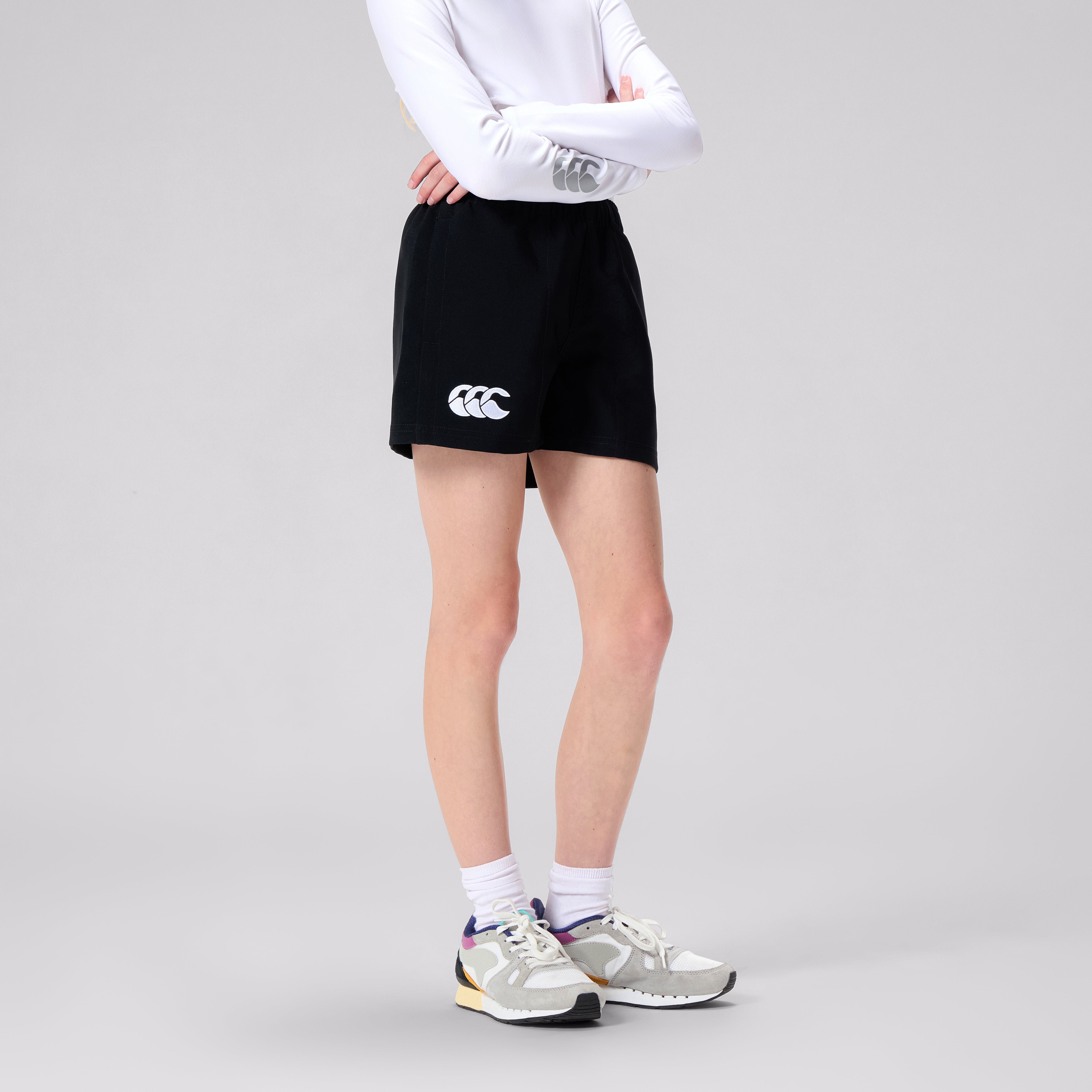 canterbury-junior-unisex-players-drill-short-negro image 1