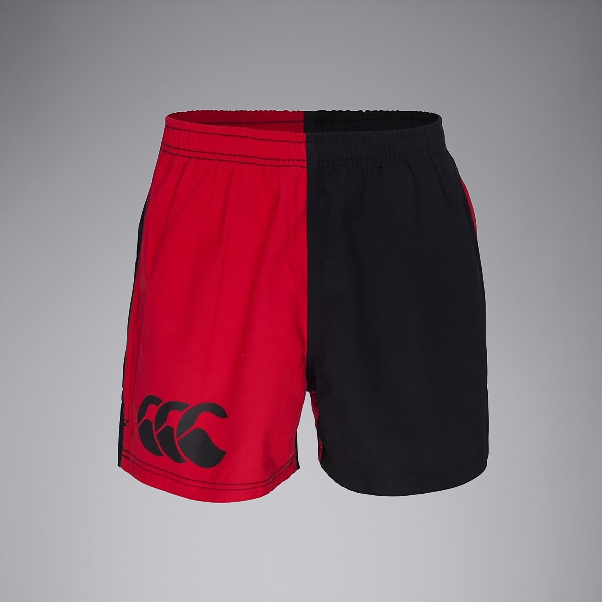 pantal-n-corto-canterbury-harlequin-de-sarga-de-algod-n-adulto-unisex-escarlata- image 1