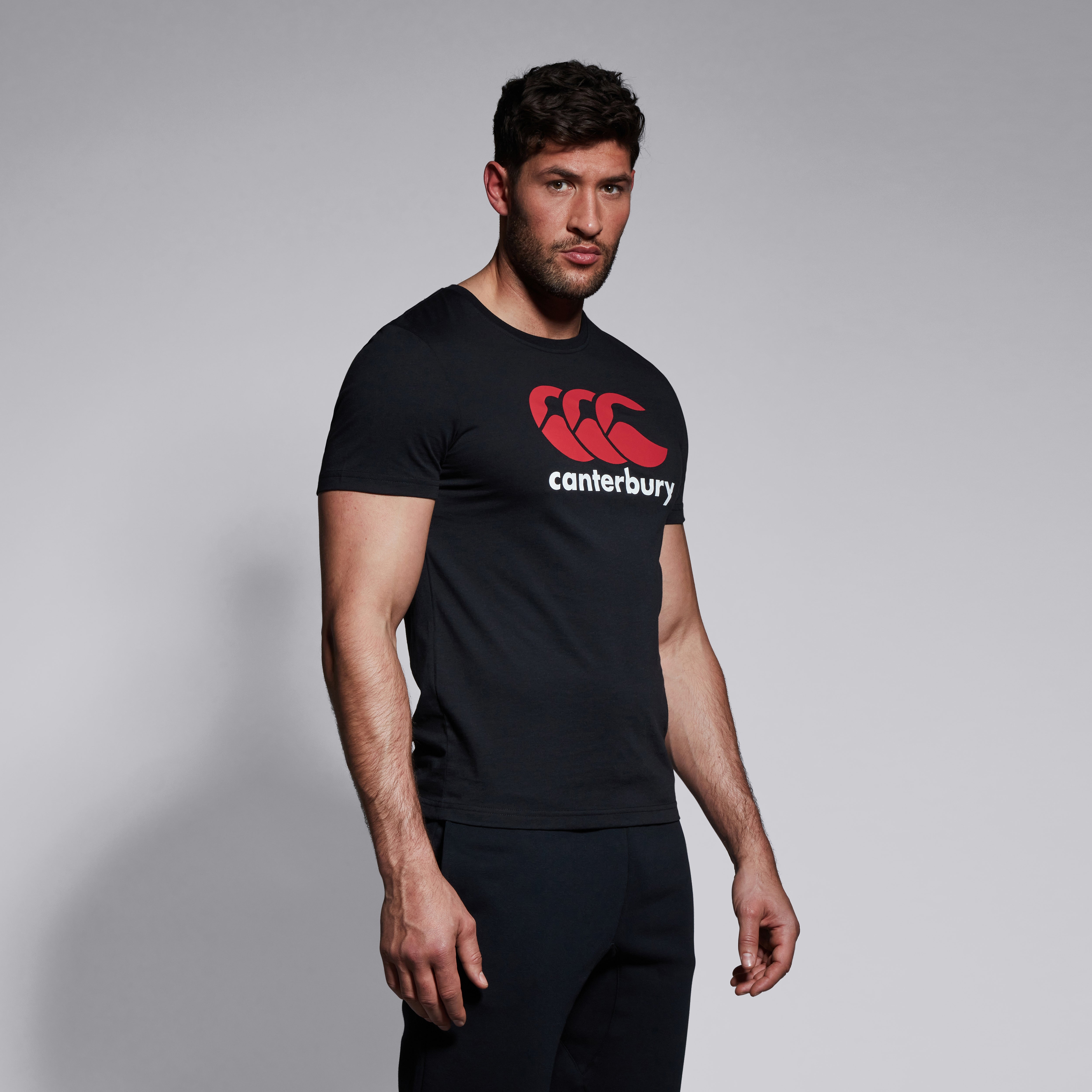 camiseta-canterbury-ccc-logo-negra-para-hombre image 2