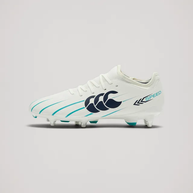 canterbury-speed-falcon-2-0-team-botas-de-rugby-suelo-blando-blancas-para-adulto image 1