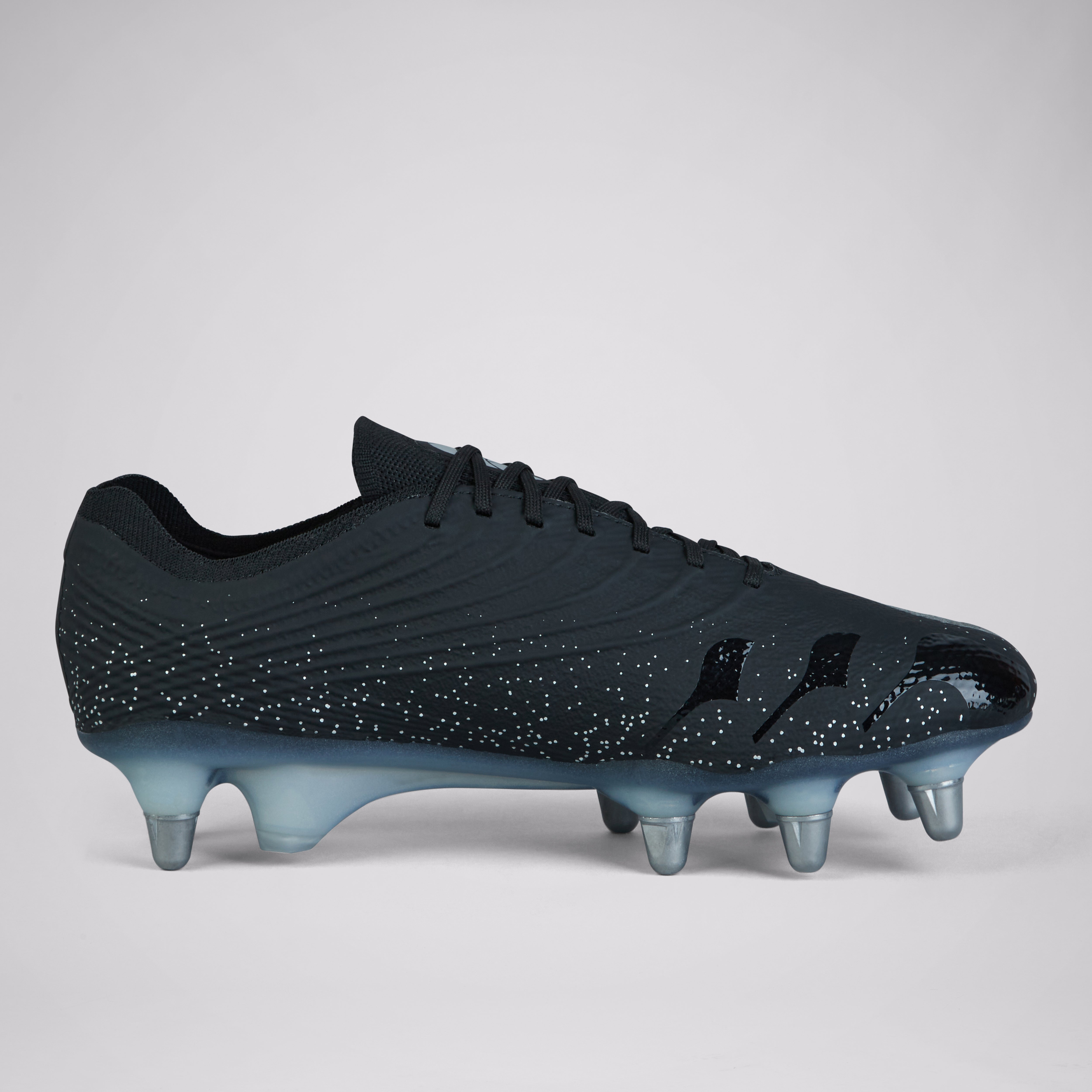 botas-de-rugby-canterbury-stampede-groundbreak-elite-soft-ground-negro-plata-par image 2