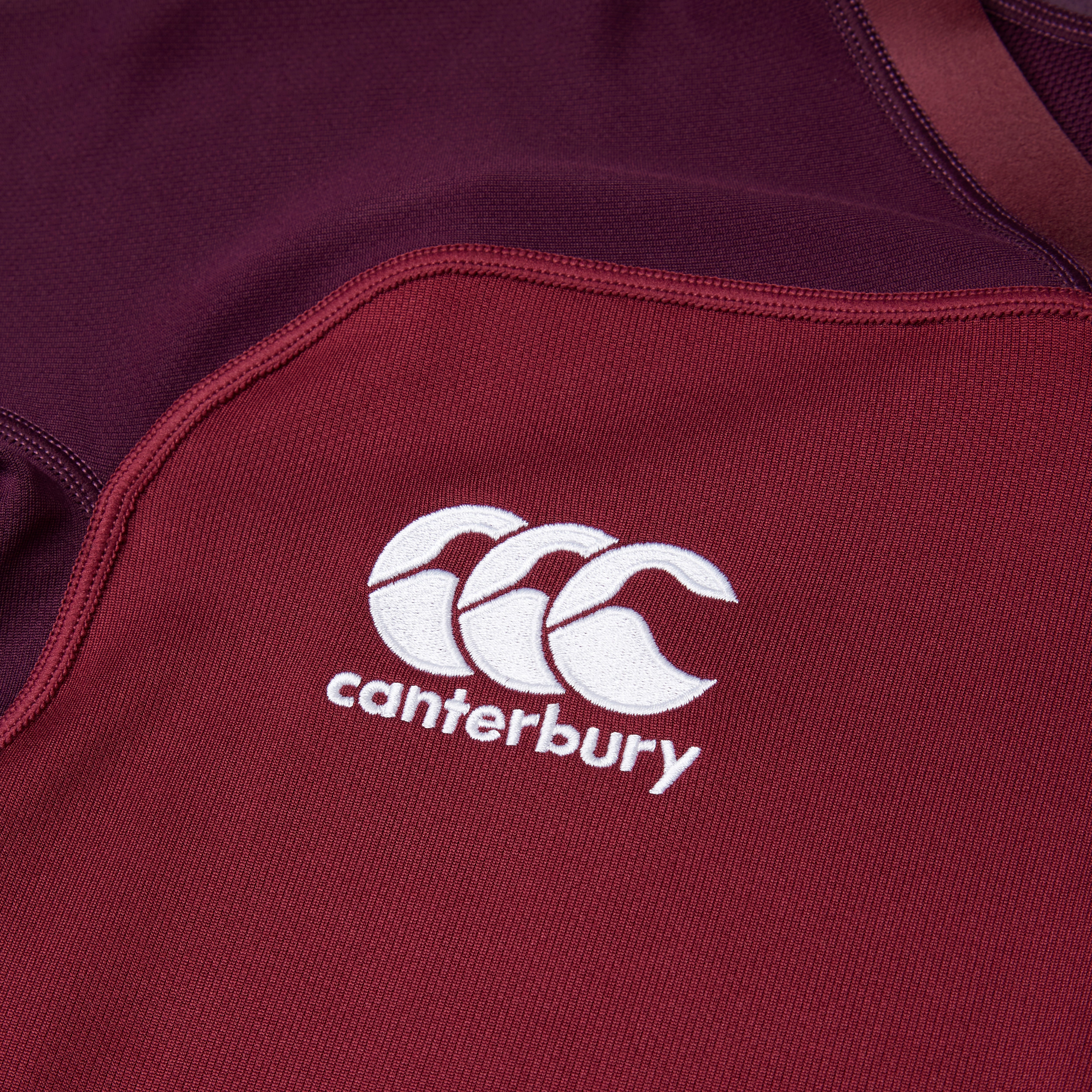 canterbury-vapodri-evader-junior-unisex-rugby-jersey-maroon image 3