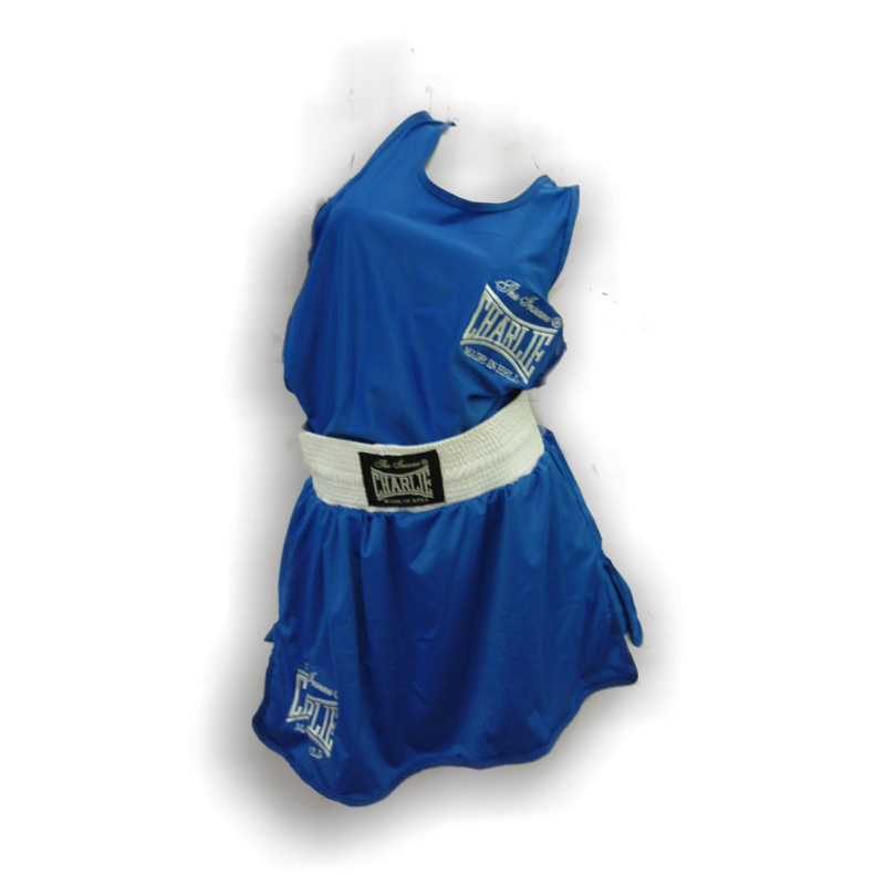 charlie-boxing-set-amateur-mujer-camiseta-de-tirantes-falda-pantal-n-2-piezas image 1