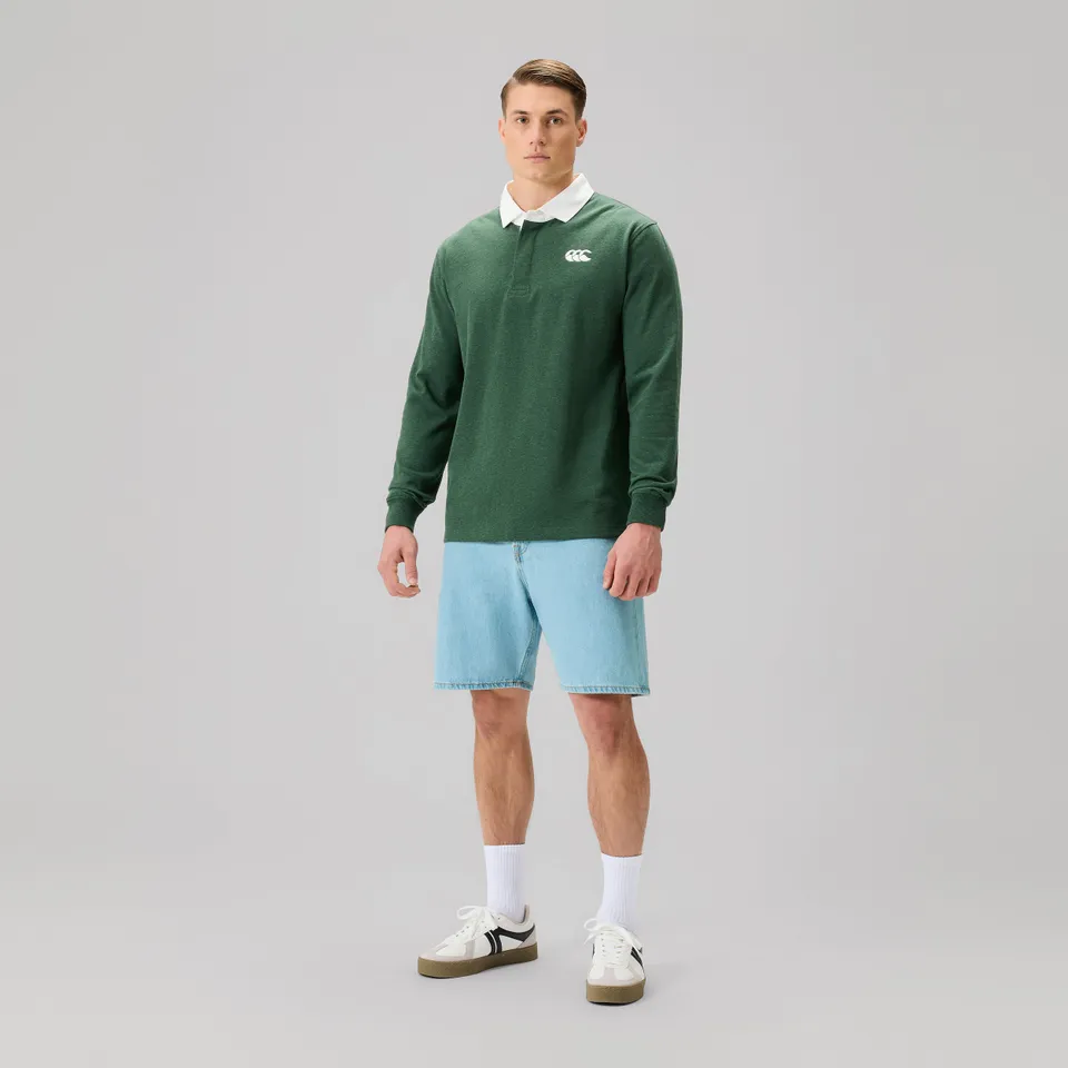 canterbury-fundamentals-rugby-jersey-verde-para-hombre image 1