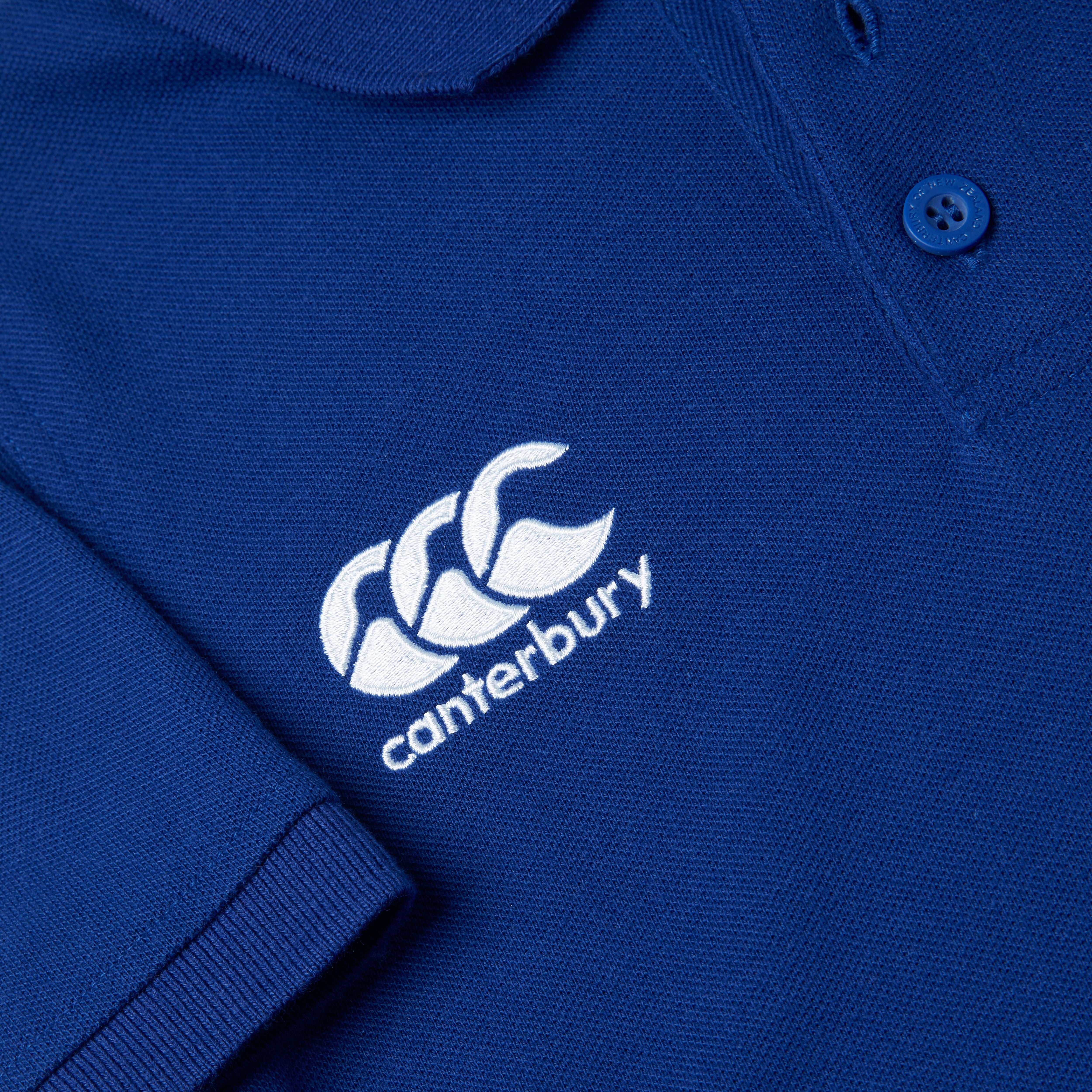 canterbury-waimak-polo-shirt-azul-junior-unisex image 3