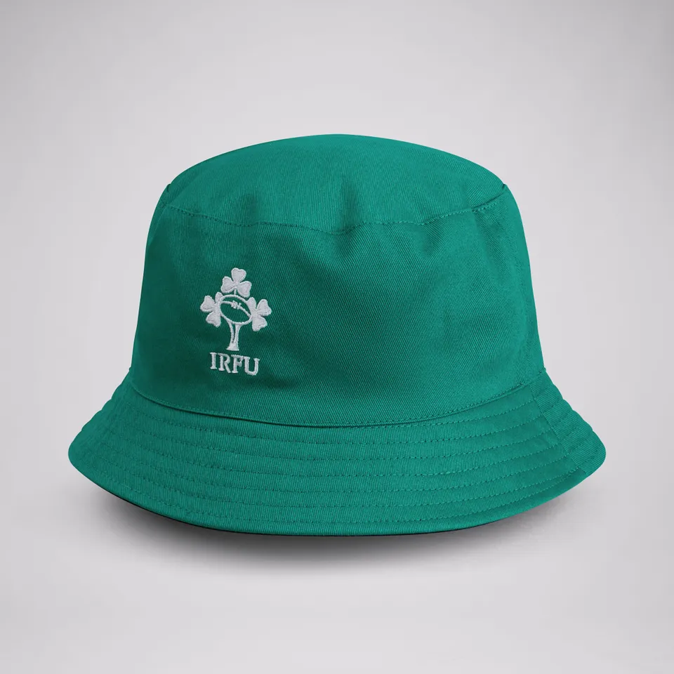 canterbury-ireland-reversible-bucket-hat-adulto-unisex-negro-verde image 1