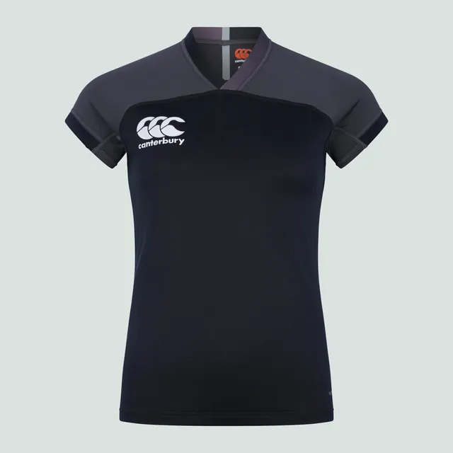 camiseta-de-rugby-canterbury-vapodri-evader-para-mujer-negra image 1