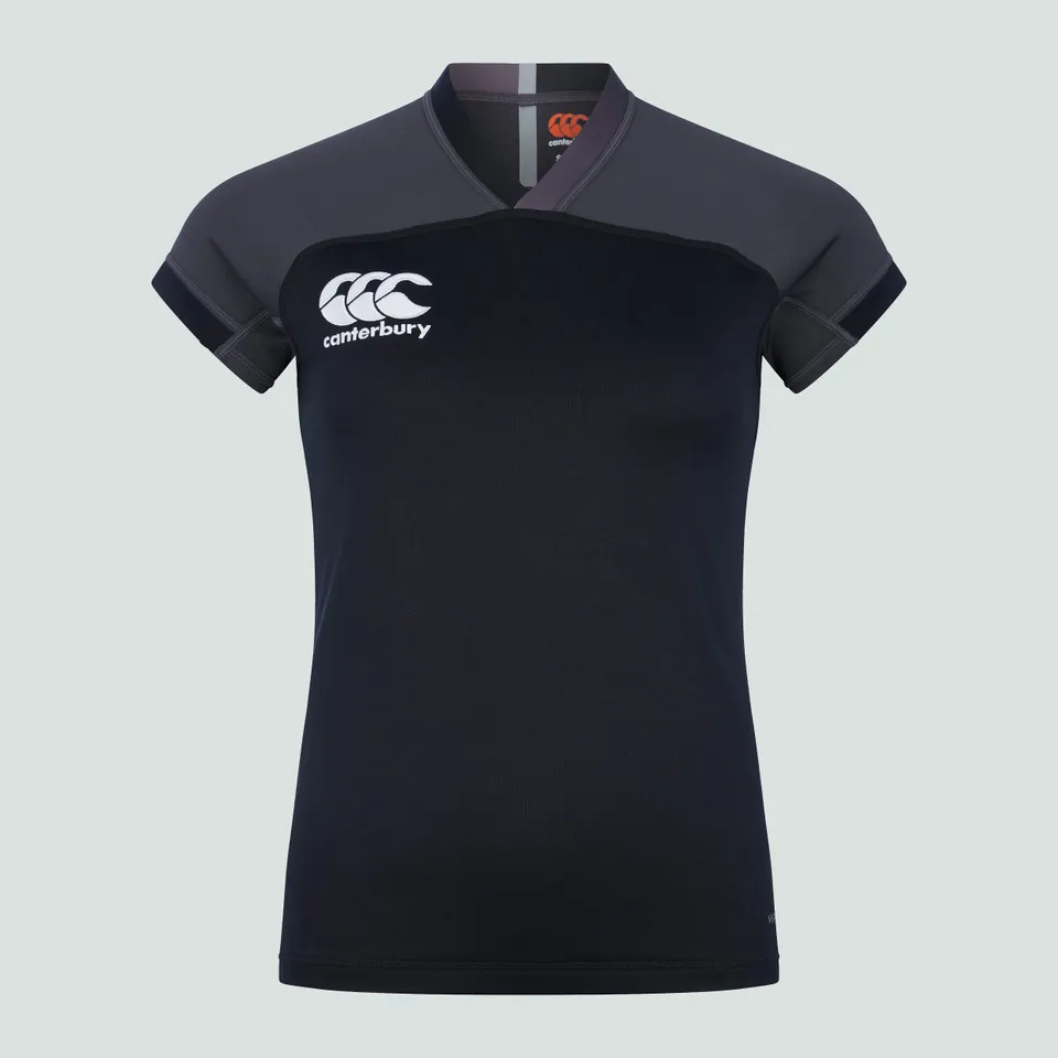 camiseta-de-rugby-canterbury-vapodri-evader-para-mujer-negra image 1