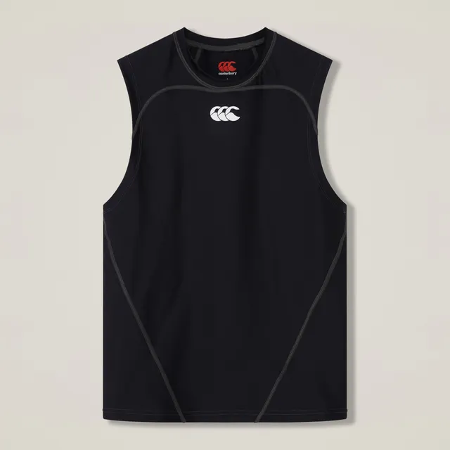 camiseta-interior-sin-mangas-canterbury-baselayer-negra-para-hombre image 1