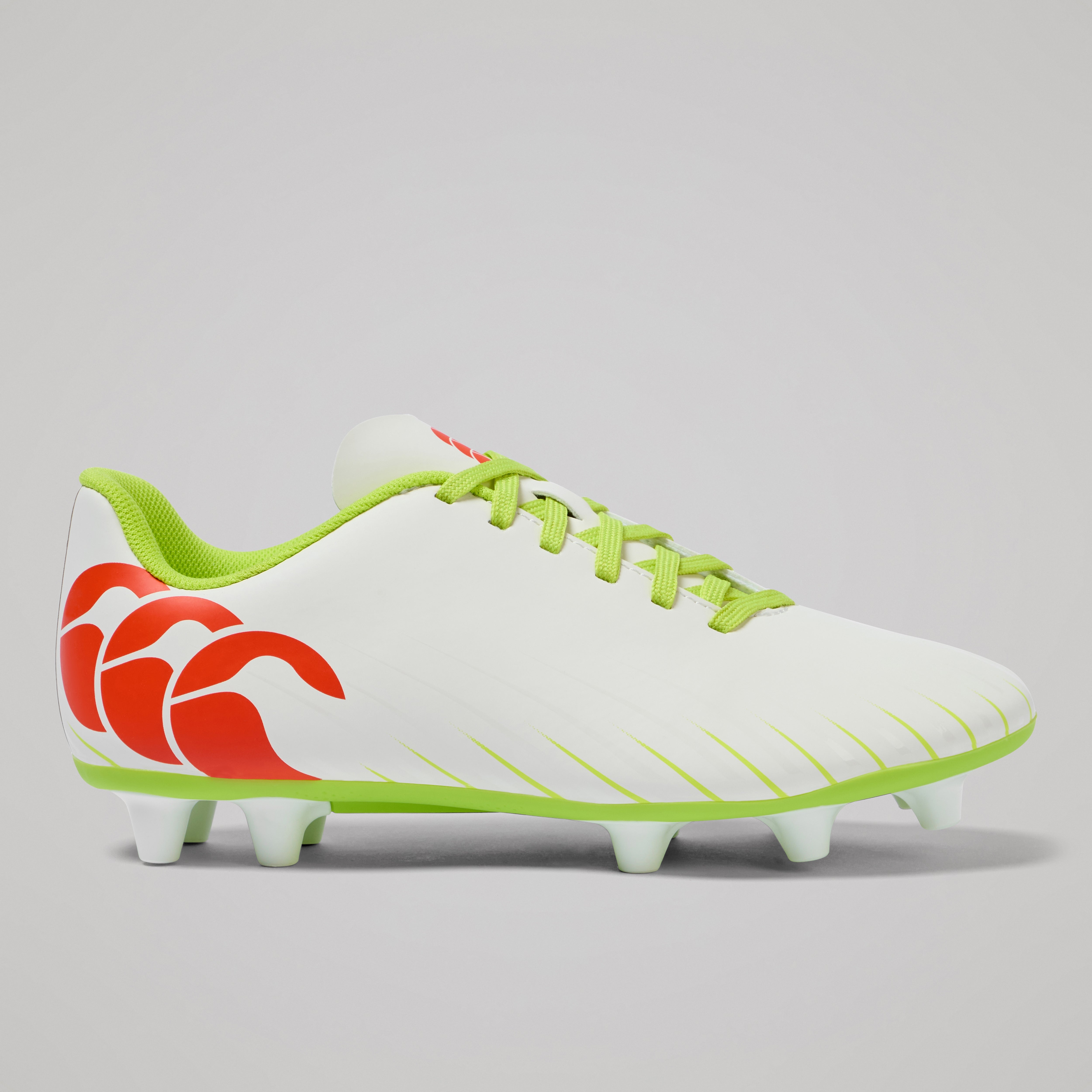 botas-de-rugby-canterbury-speed-falcon-junior-unisex-terreno-firme-blanco image 3