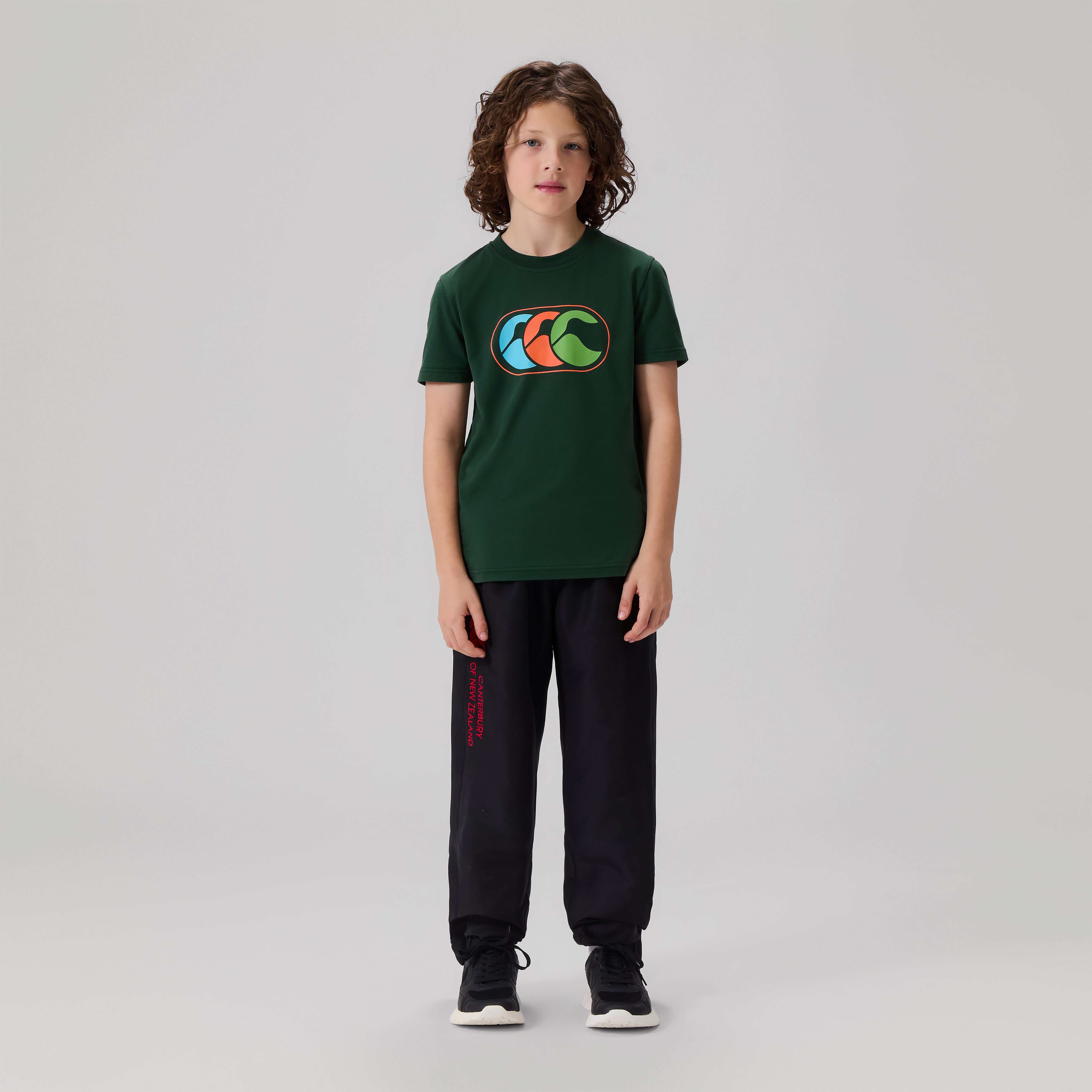 pantal-n-de-estadio-canterbury-fundamentals-con-pu-o-negro-rojo-junior-unisex image 2