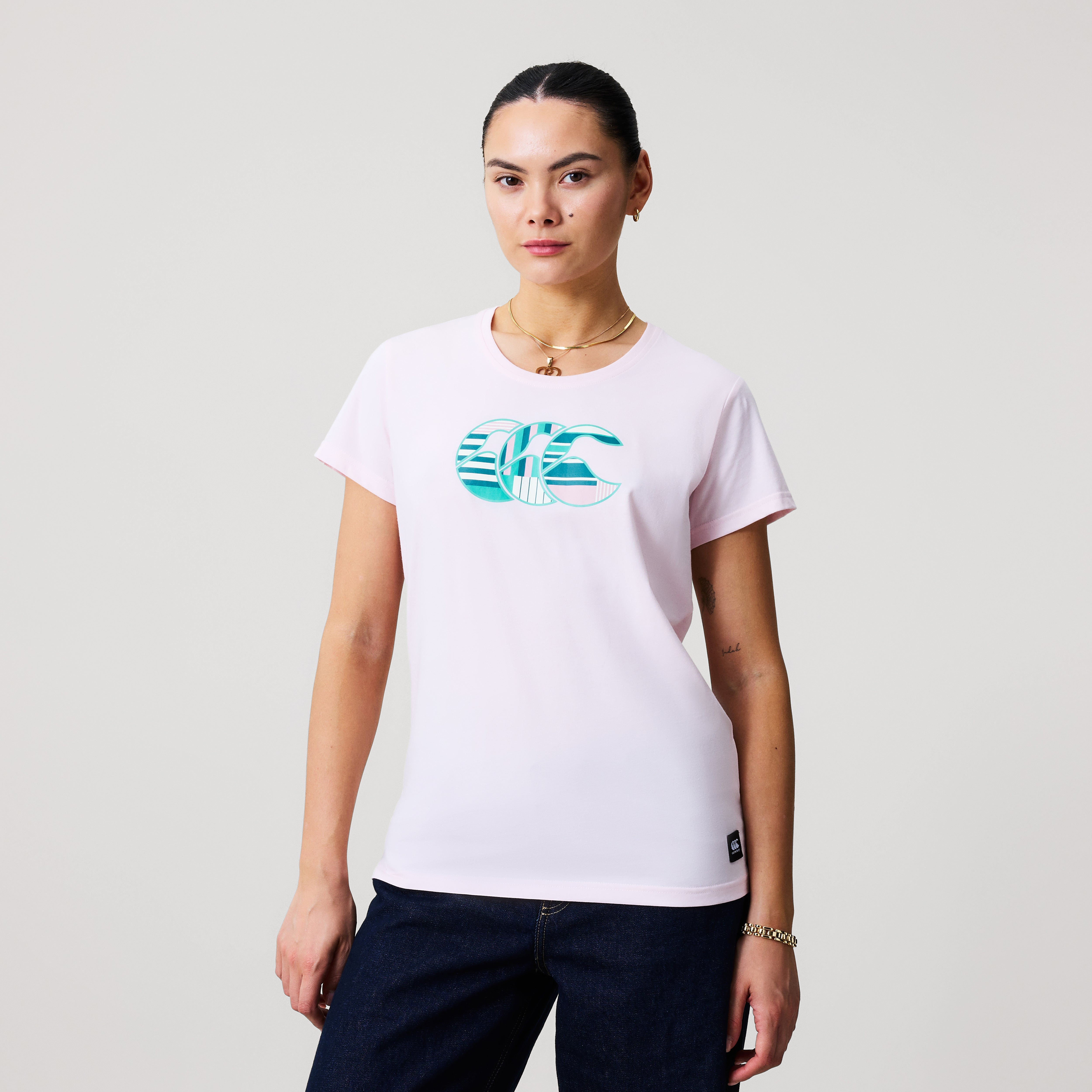 canterbury-uglies-logo-camiseta-rosa-para-mujer image 3
