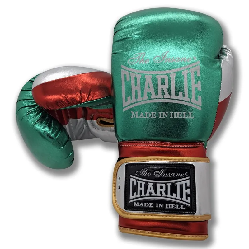 guante-de-boxeo-charlie-boxing-new-mex-metallic-con-cierre-de-velcro image 1