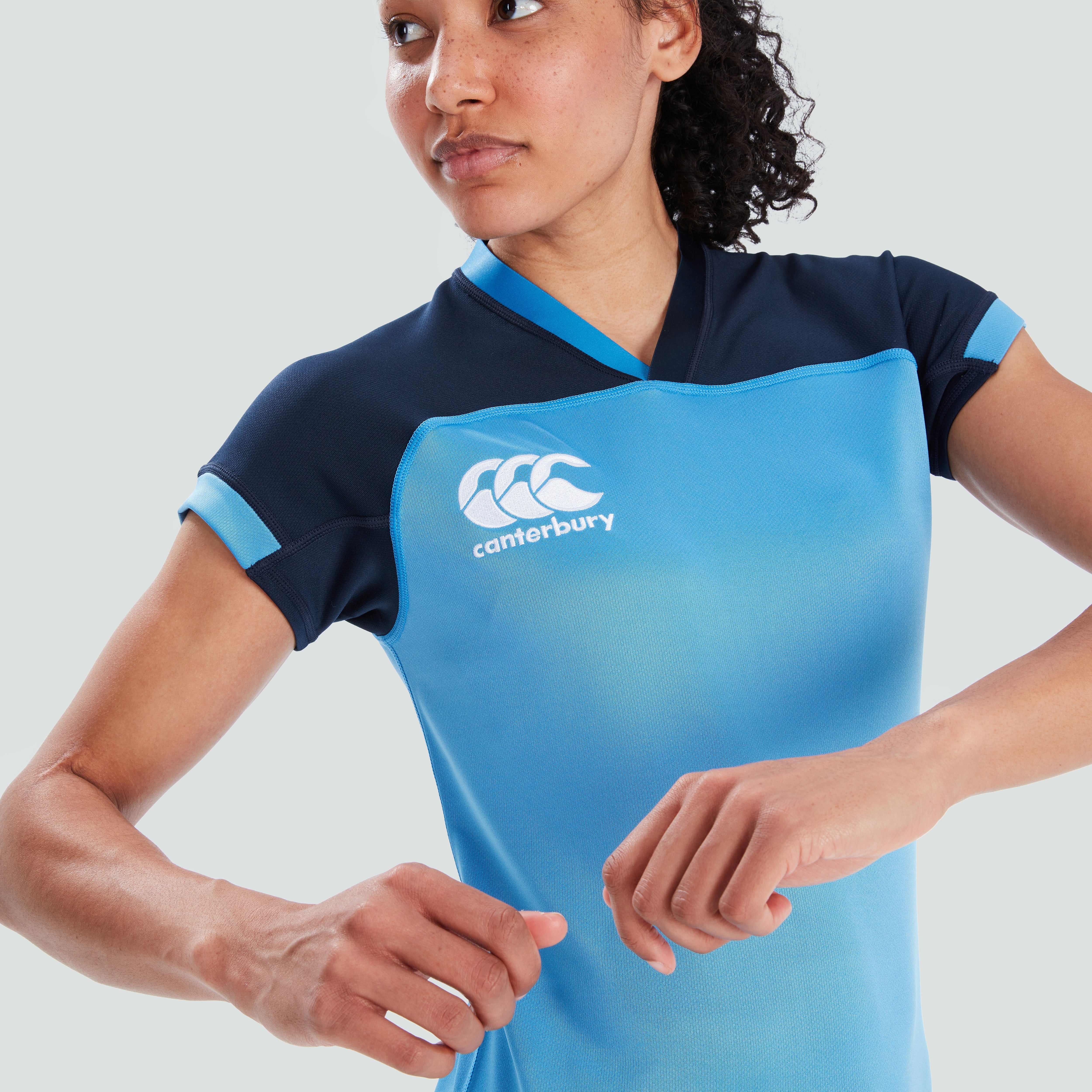 canterbury-vapodri-evader-camiseta-rugby-unisex-azul image 3