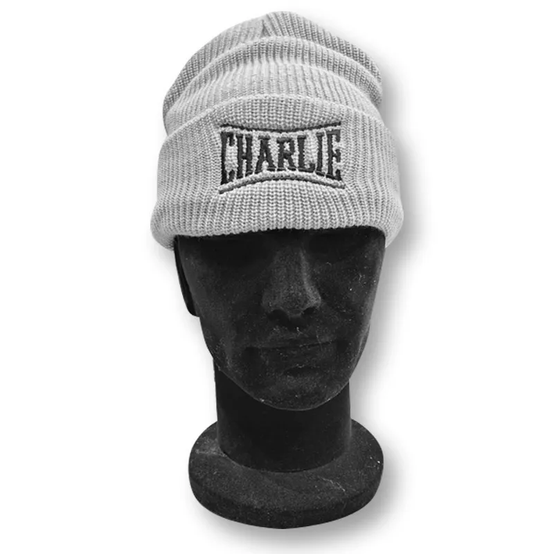 charlie-boxing-vintage-gorro-de-punto-unisex-con-logo-bordado image 1